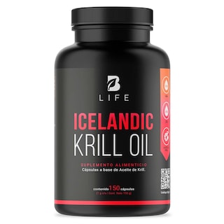 Foto 1 | Suplemento Alimenticio B Life Icelandic Krill Oil 150 Cápsulas