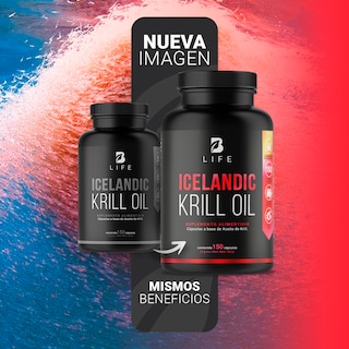 Foto 3 | Suplemento Alimenticio B Life Icelandic Krill Oil 150 Cápsulas
