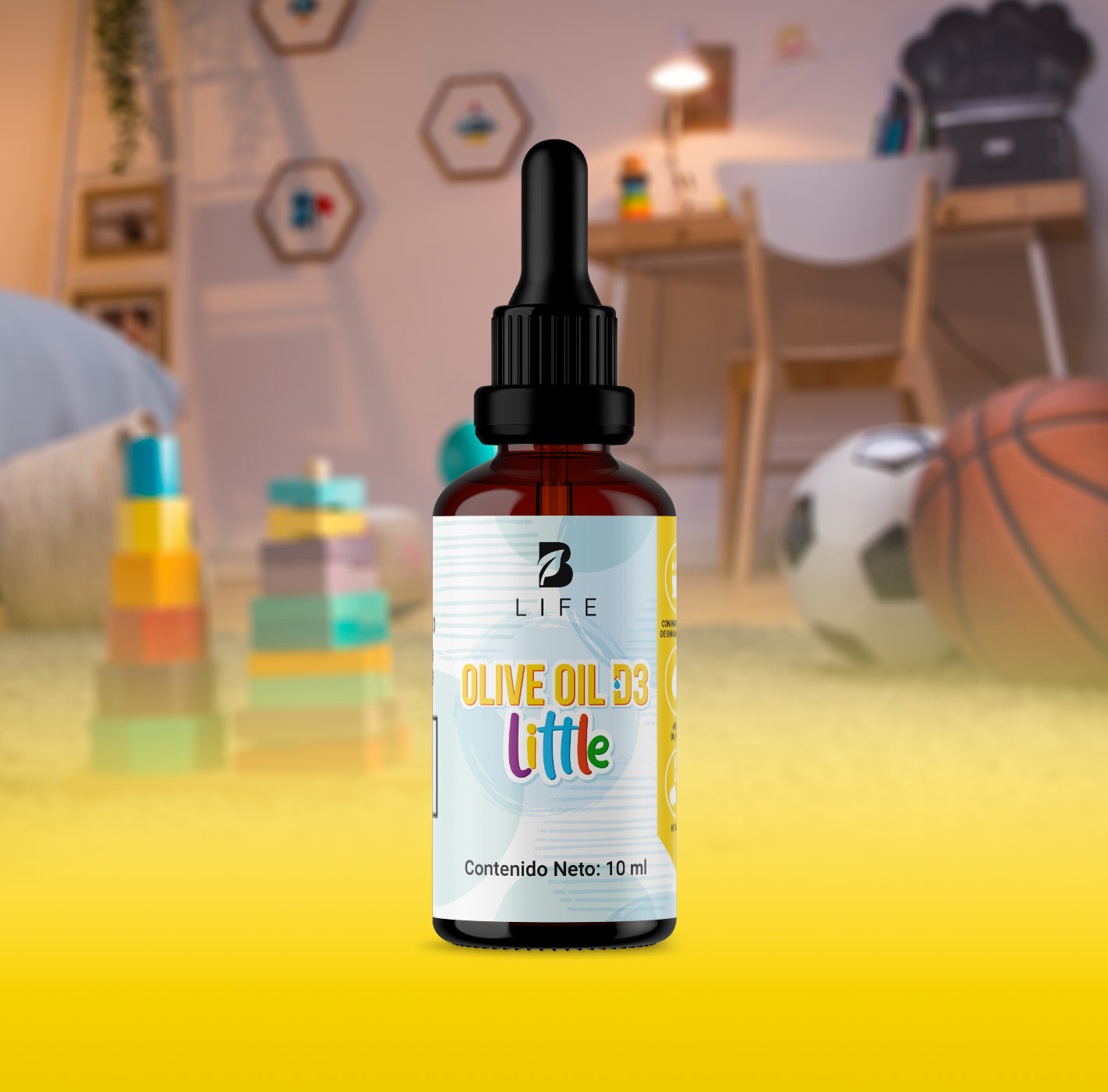 Foto 8 | Gotas de Aceite de Oliva B Life D3 Little 10 Ml