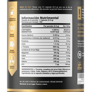 Foto 2 | Thyr Blend 180 Cápsulas Ingredientes Naturales Thyr Blend B Life