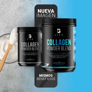 Foto 3 | Colágeno Hidrolizado Sin Sabor 60 Tomas B Life