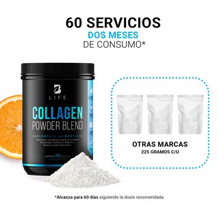 Foto 5 | Colágeno Hidrolizado Sin Sabor 60 Tomas B Life