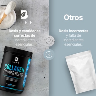 Foto 6 | Colágeno Hidrolizado Sin Sabor 60 Tomas B Life