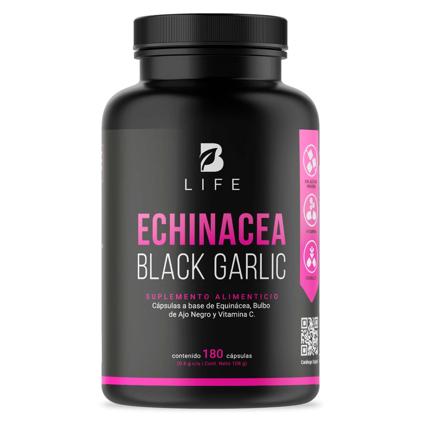 Foto 1 | Equinácea Con Ajo Negro Vitamina C B Life