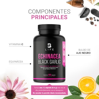 Foto 4 | Equinácea Con Ajo Negro Vitamina C B Life