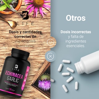 Foto 6 | Equinácea Con Ajo Negro Vitamina C B Life