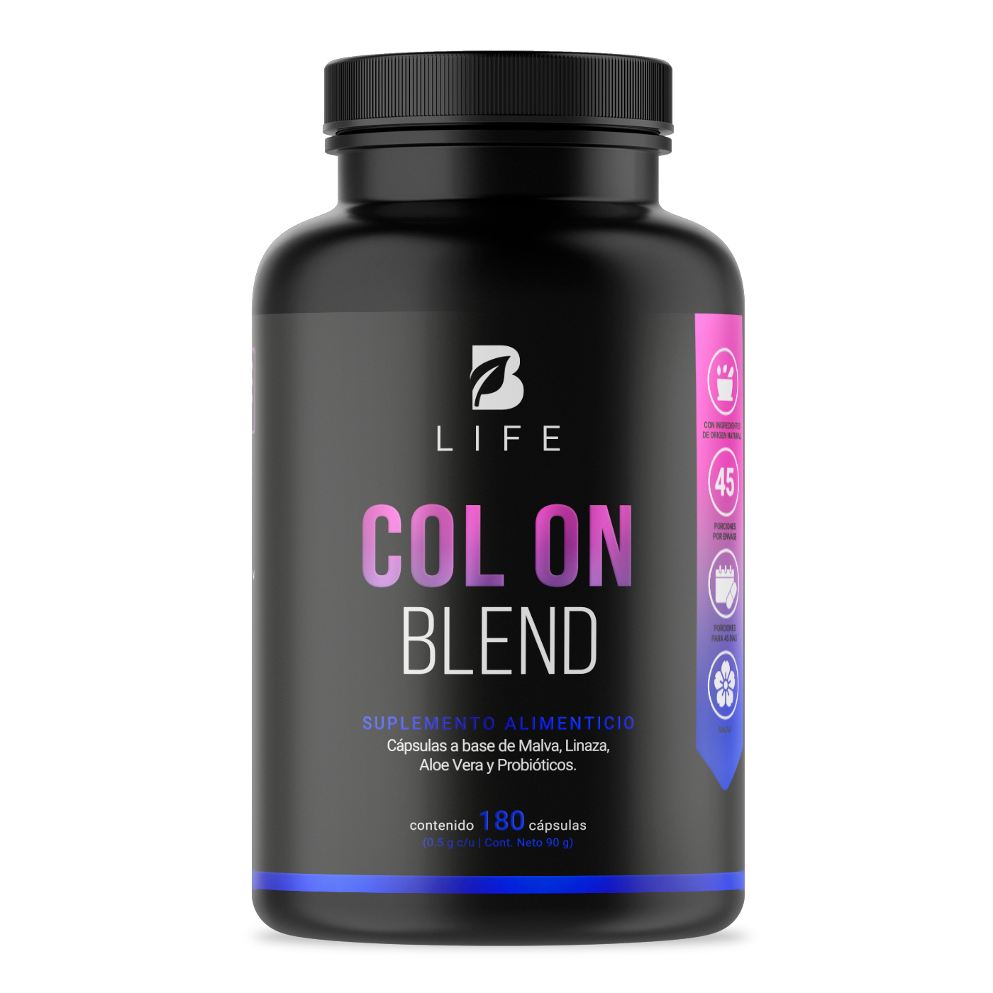 Suplemento Alimenticio B Life Col On Blend 180 Cápsulas