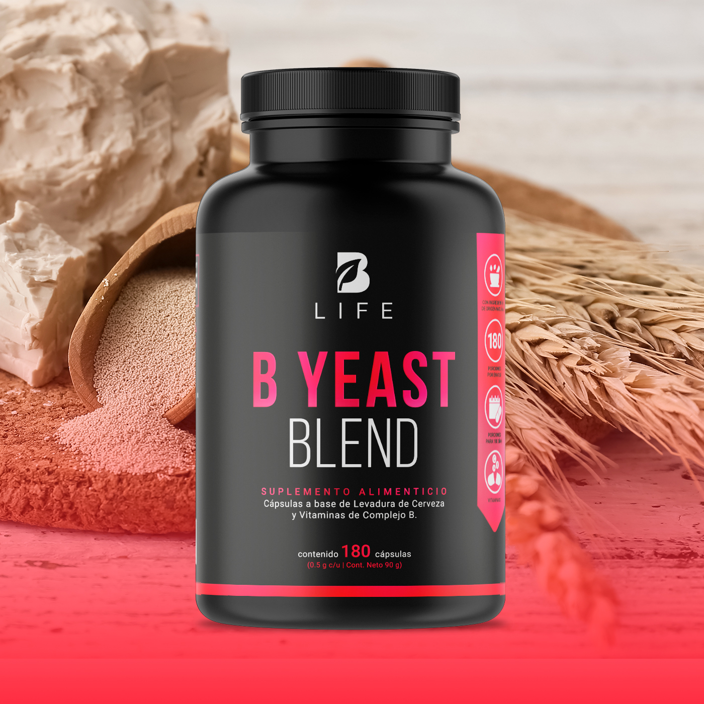 Foto 8 | Suplemento Alimenticio B Life B Yeas Blend 180 Cápsulas