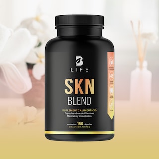 Foto 8 | SKN Blend de 180 Cápsulas Ingredientes Naturales SKN Blend Life