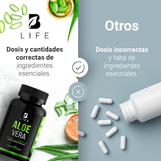 Foto 6 | Suplemento Alimenticio B Life Aloe Vera 240 Cápsulas