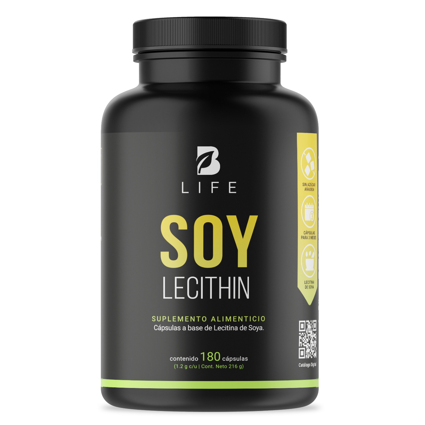Foto 2 pulgar | Lecitina de Soya B Life