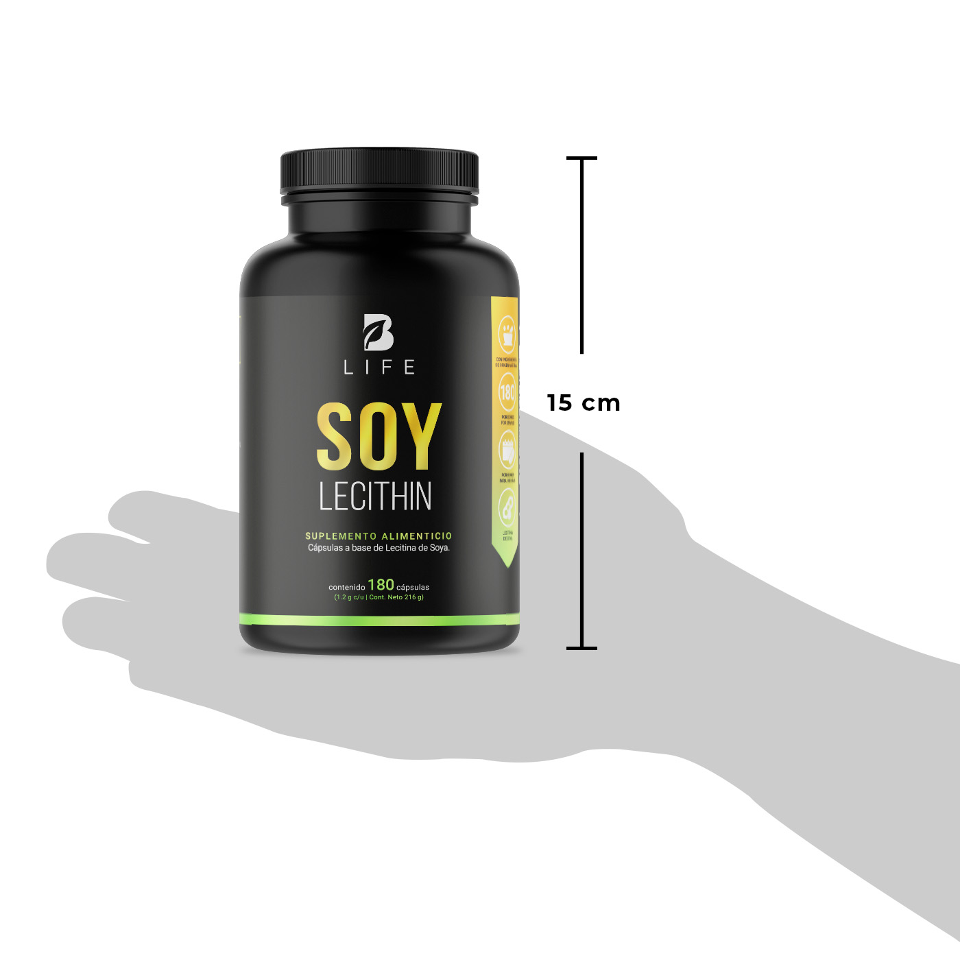 Foto 7 | Lecitina de Soya B Life