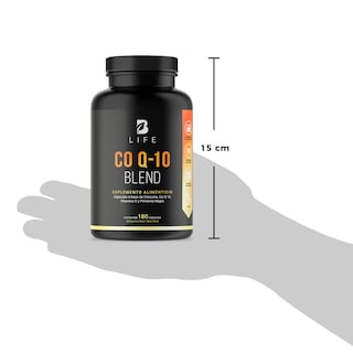 Foto 7 | CoQ10 de 180 Cápsulas Ingredientes Naturales Coenzima Q10 Cúrcuma y Vitamina C Co Q-10 Blend B Life