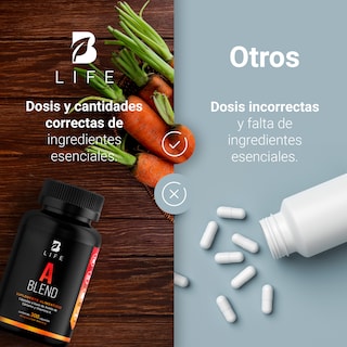 Foto 6 | Vitamina A B Life 300 Cápsulas