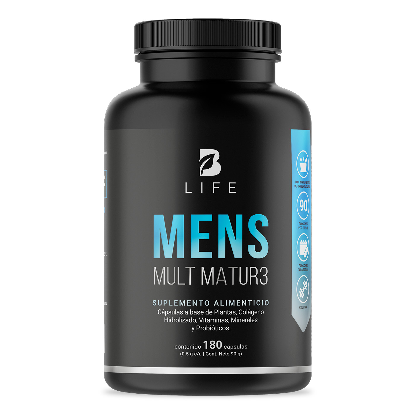 Foto 1 | Suplemento Alimenticio B Life Men Mult Mature 180 Cápsulas