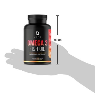 Foto 7 | Suplemento Alimenticio B Life Omega 3 Fish Oil 220 Cápsulas