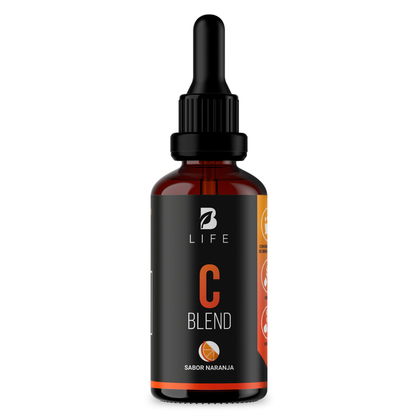 Foto 1 | Vitamina C Blend Líquida 60 Tomas B Life