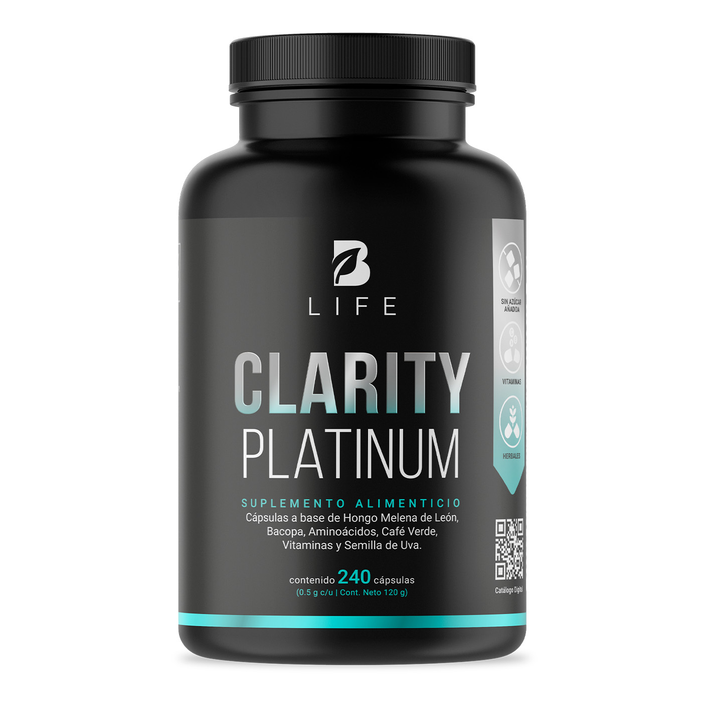 Suplemento Alimenticio B Life Clarity Platinum 240 Cápsulas