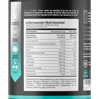 Foto 2 | Suplemento Alimenticio B Life Clarity Platinum 240 Cápsulas