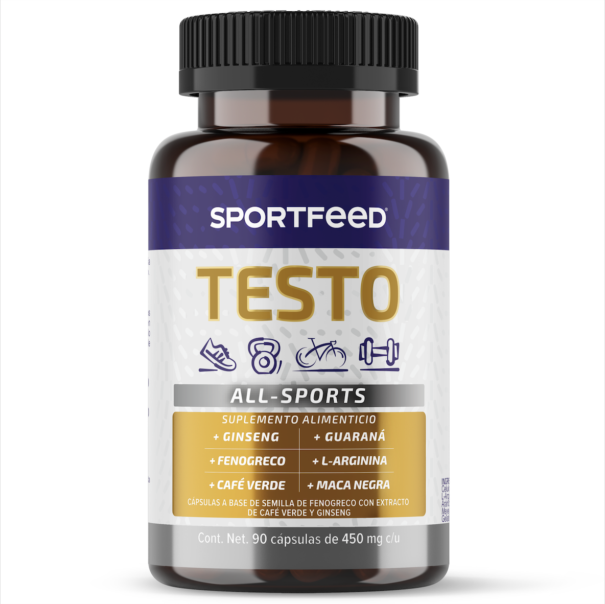 Foto 1 | Suplemento Deportivo Especializado Testo 90 Cápsulas