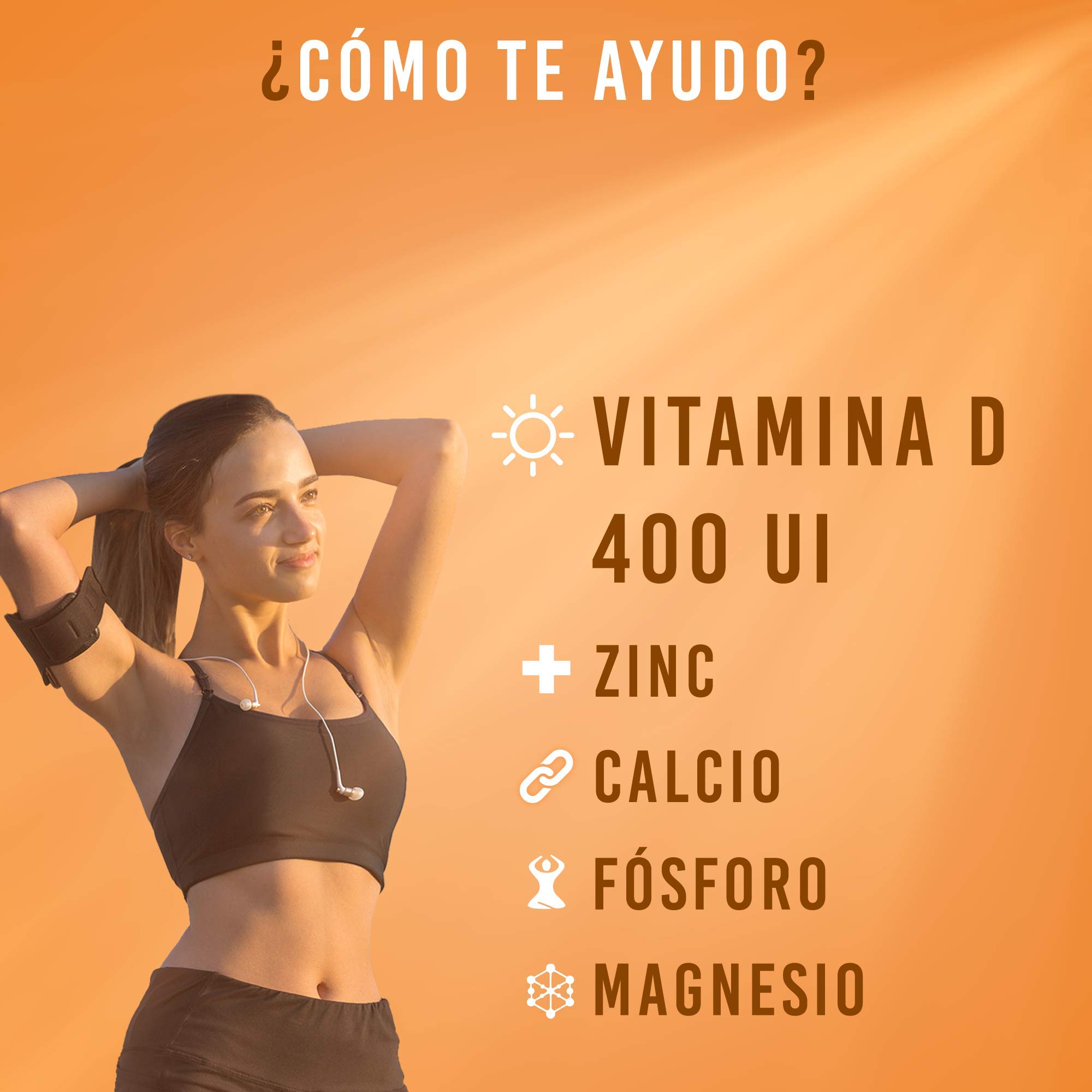 Foto 4 pulgar | Vit D Plus Bienestar General Lifeed5 60 Cápsulas Con Vitamina D, Magnesio, Fosforo, Calcio y Zinc