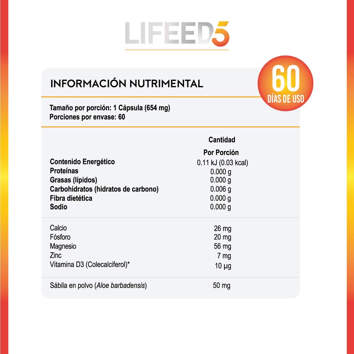 Foto 8 pulgar | Vit D Plus Bienestar General Lifeed5 60 Cápsulas Con Vitamina D, Magnesio, Fosforo, Calcio y Zinc