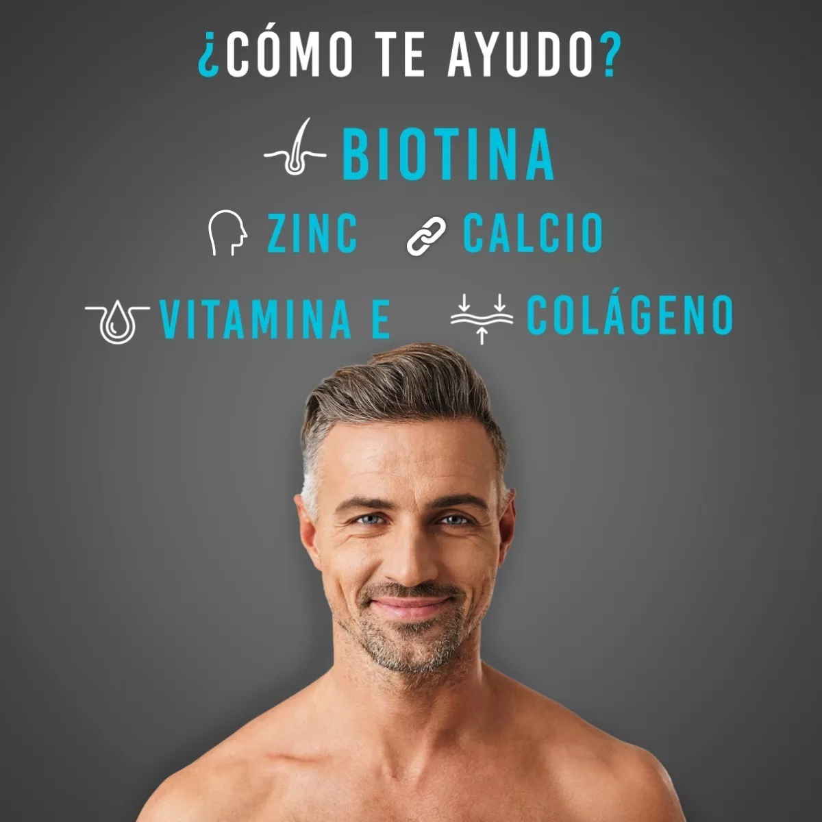 Foto 7 pulgar | Suplemento Alimenticio para Hombre Lifeed5 Ayuda al Cabello Barba y Piel 60 Cápsulas