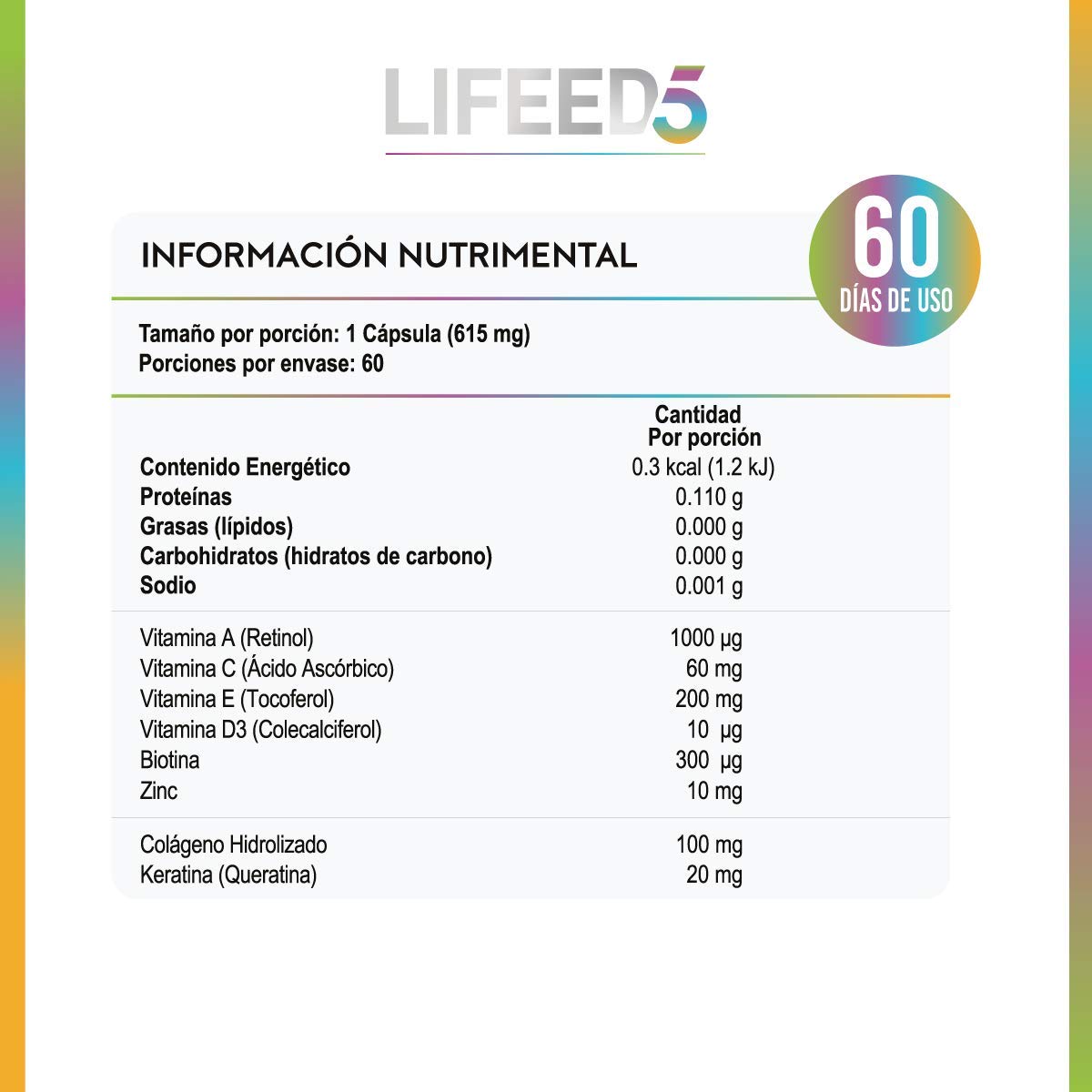 Foto 7 | Suplemento Alimenticio Queratina + Belleza Mujer 60 Cápsulas