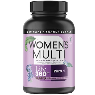 Foto 1 | Vitaminas para Mujer Life 360+ Multi 360 Cápsulas con Colágeno Hidrolizado Vitamina E más Otros Ingredientes