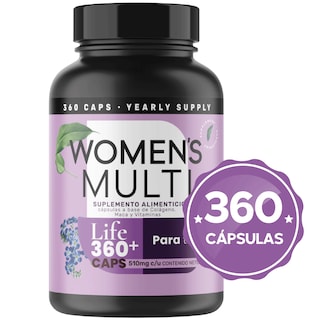 Foto 8 | Vitaminas para Mujer Life 360+ Multi 360 Cápsulas con Colágeno Hidrolizado Vitamina E más Otros Ingredientes