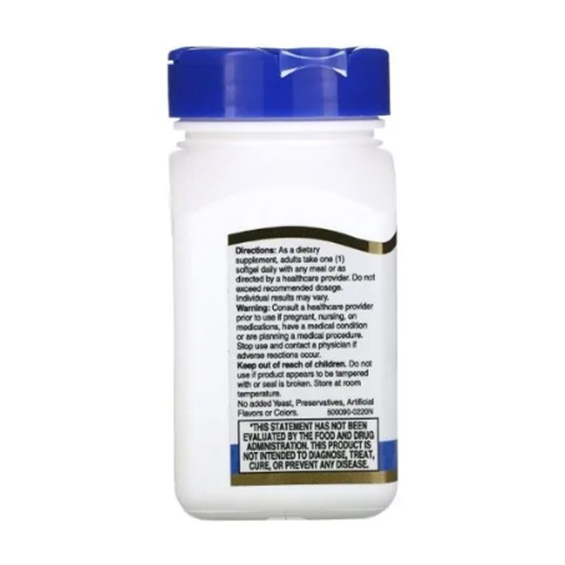 Foto 3 | Aceite de Hígado de Bacalao Cod Liver Oil 110caps Vit A y D3