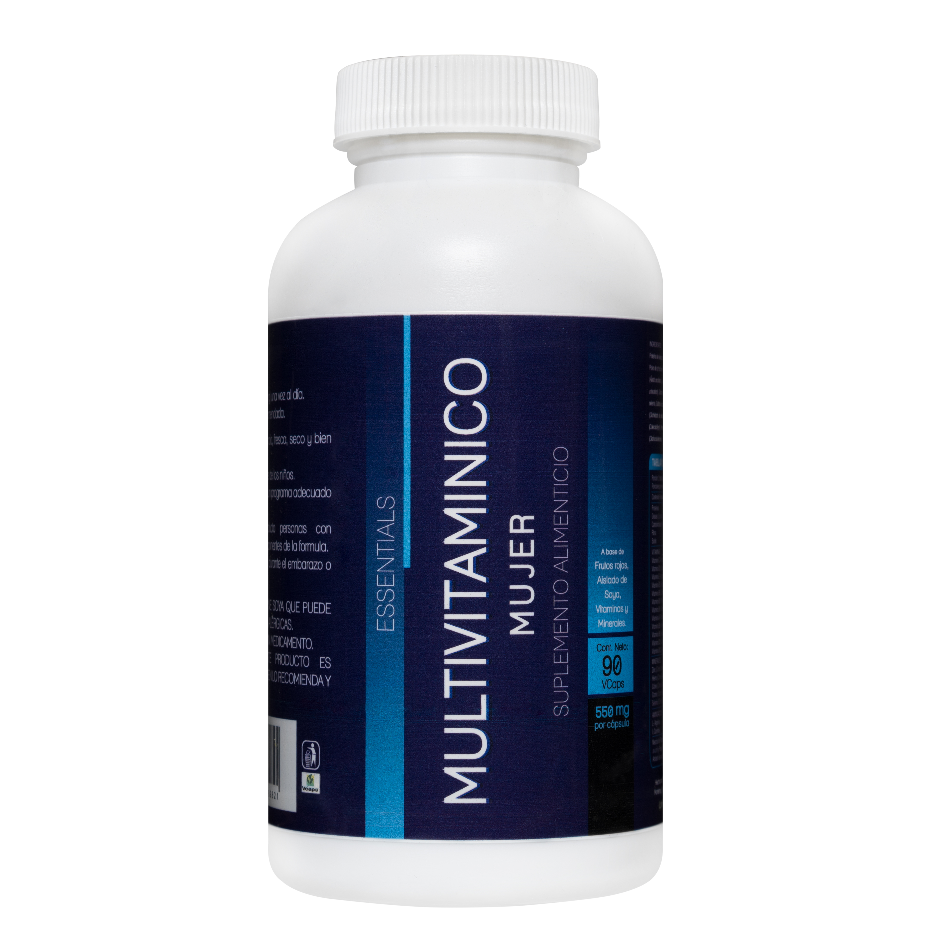 Foto 2 pulgar | Multivitamínico para La Mujer con Aminoácidos, Minerales y Antioxidantes de 90 Cápsulas