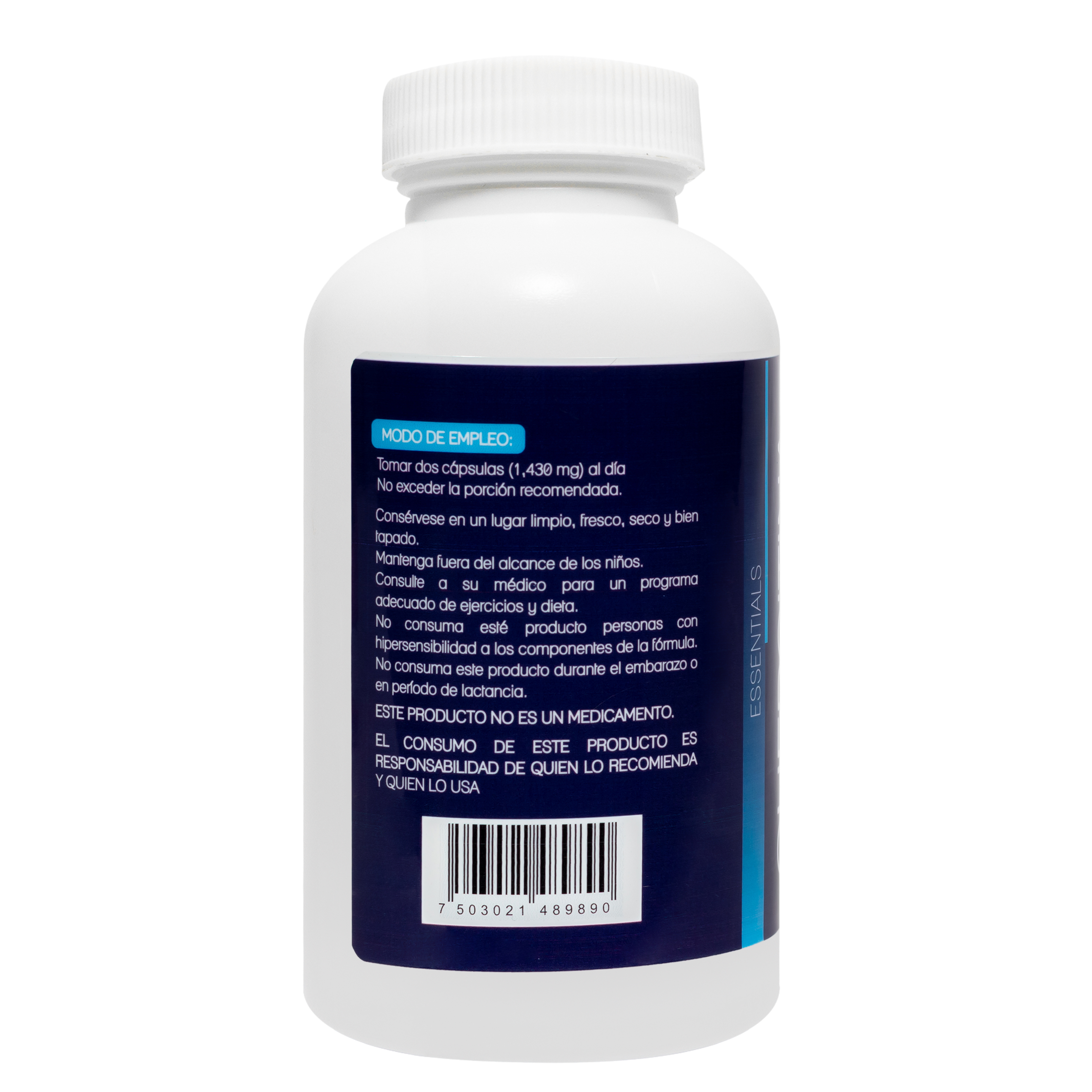 Foto 3 pulgar | Quercetina Antioxidante y Antiinflamatorio Natural 60 Cápsulas con 544 mg por Dosis