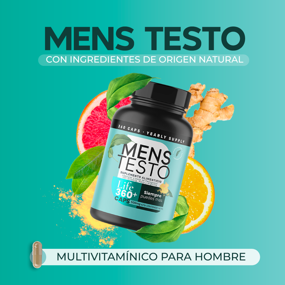 Foto 3 pulgar | 360 Capsulas de Mens Testo Fenogreco, Maca Negra, Maca Roja  y Maca Amarilla