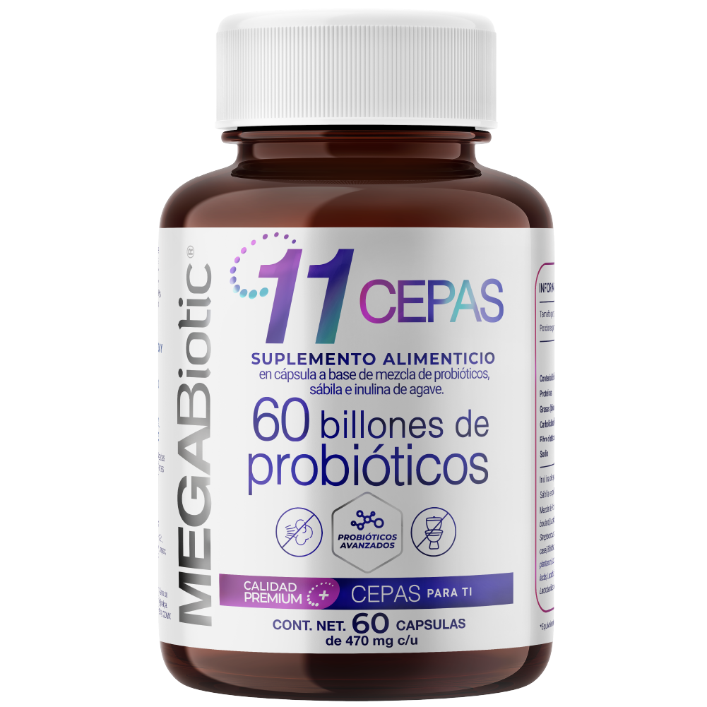 Foto 2 pulgar | 60 Billones 11 Cepas Probióticos y Prebióticos para 60 Días