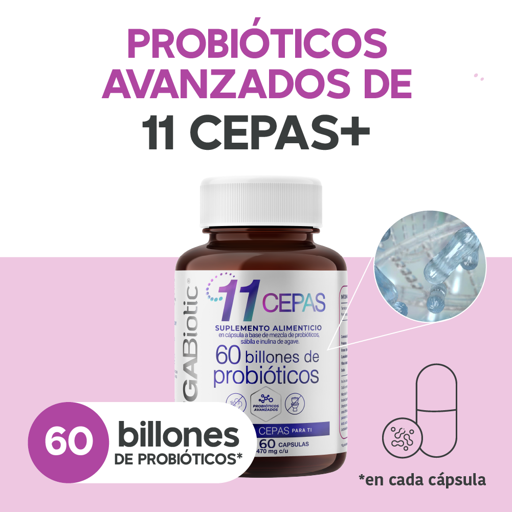 Foto 3 pulgar | 60 Billones 11 Cepas Probióticos y Prebióticos para 60 Días