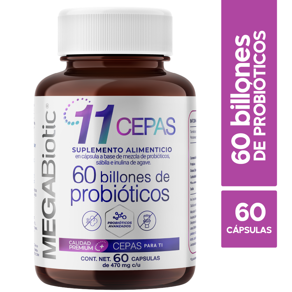 Foto 9 pulgar | 60 Billones 11 Cepas Probióticos y Prebióticos para 60 Días