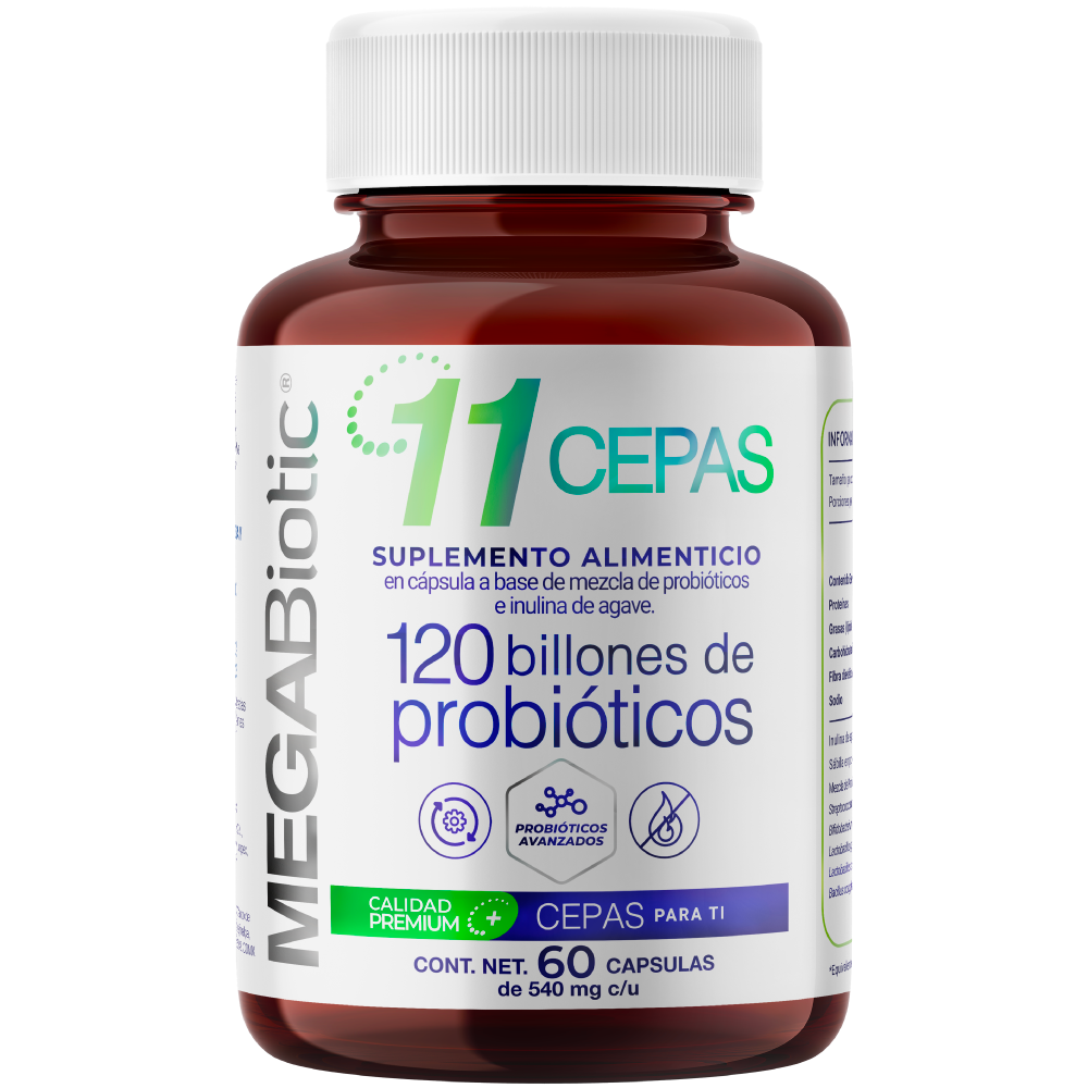 Foto 2 pulgar | 120 Billones 11 Cepas Probióticos y Prebióticos para 60 Días