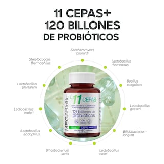 Foto 4 | 120 Billones 11 Cepas Probióticos y Prebióticos para 60 Días