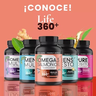 Foto 6 | 360 Capsulas de Omega 3 Salmon Oil Vitamina E Aceite de Salmon con Dha y Epa Life 360