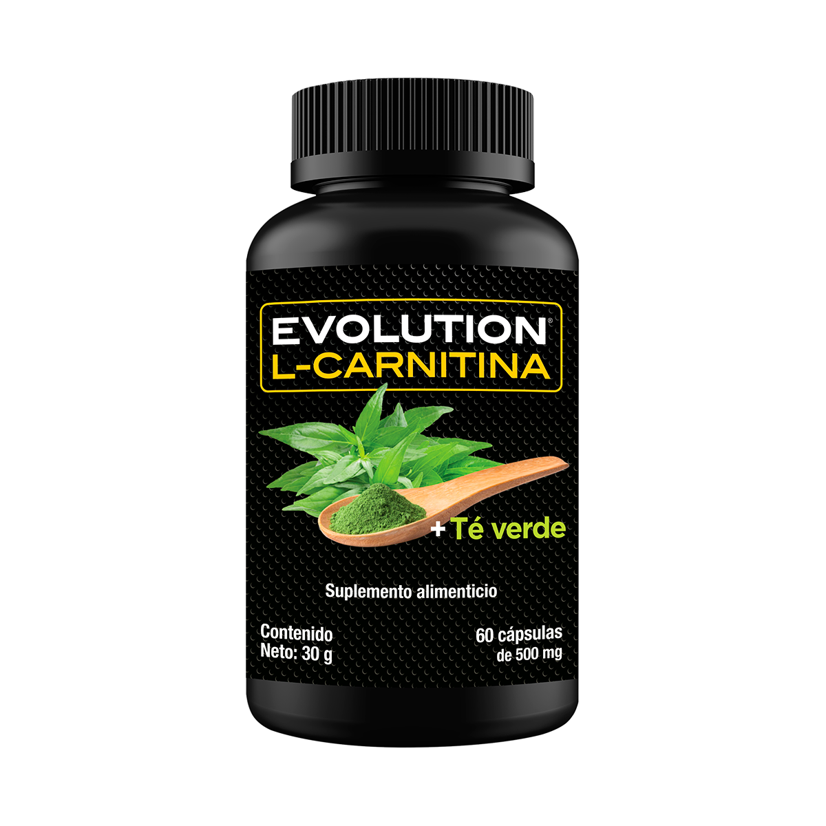 Foto 2 pulgar | Suplemento Evolution L-carnitina más Té Verde Bote 30 g