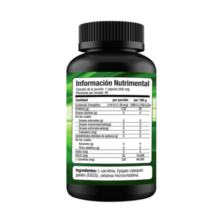 Foto 2 | Suplemento Evolution L-carnitina más Té Verde Bote 30 g