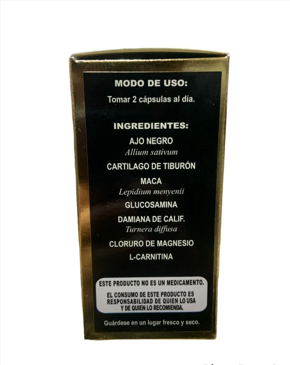 Foto 2 | Ajo Negro 50 Caps 400 Mg C/u