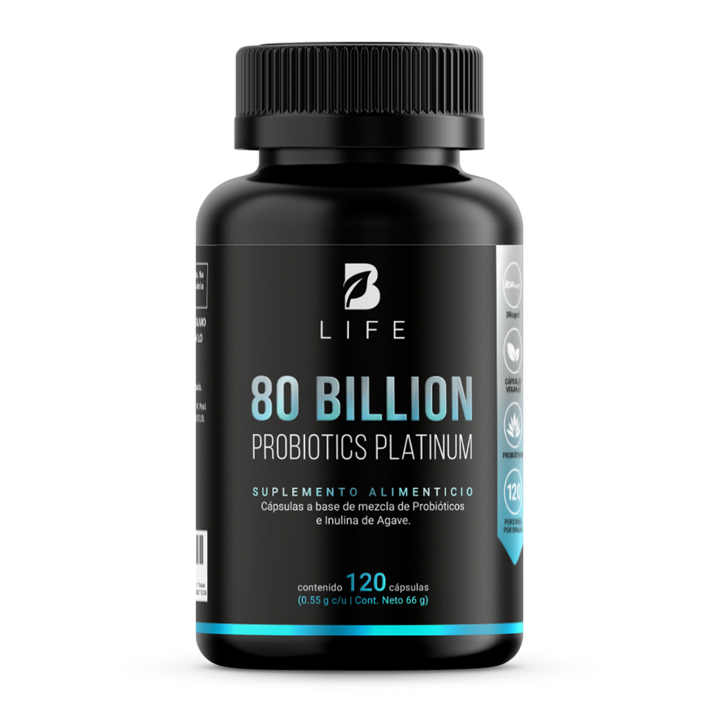 Foto 1 | Suplemento Alimenticio B Life 80 Billion Probiotic Platinum 120 Cápsulas
