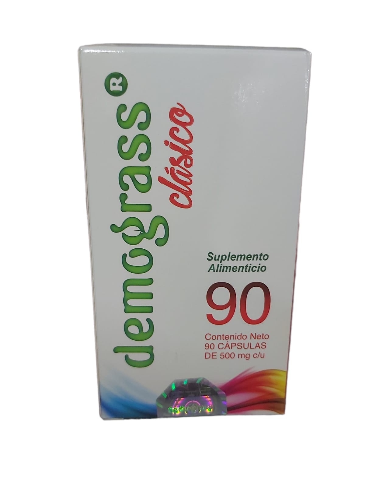 Foto 2 pulgar | Demograss Clasico 90 Cápsulas 500 Mg