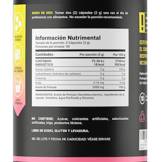 Foto 2 | Suplemento Alimenticio B Life Evening Primrose 180 Cápsulas