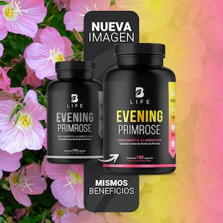 Foto 3 | Suplemento Alimenticio B Life Evening Primrose 180 Cápsulas