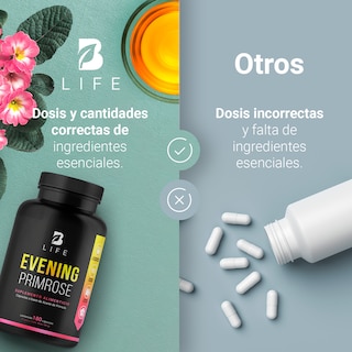Foto 6 | Suplemento Alimenticio B Life Evening Primrose 180 Cápsulas