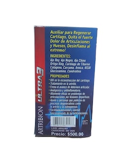 Foto 2 | Artribion Ultra con 100 Tabs de 500 Mg C/U