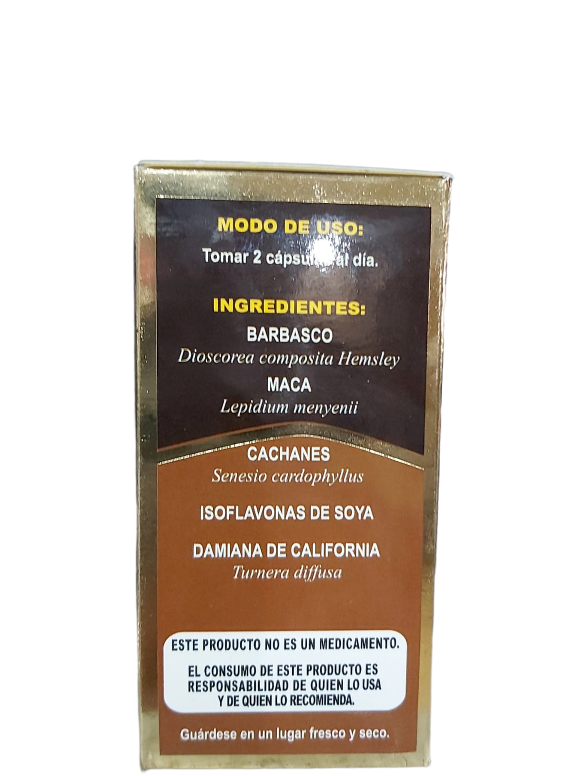 Foto 3 pulgar | Barbasco Cba Con 50 Capsulas De 400 Mg C/u